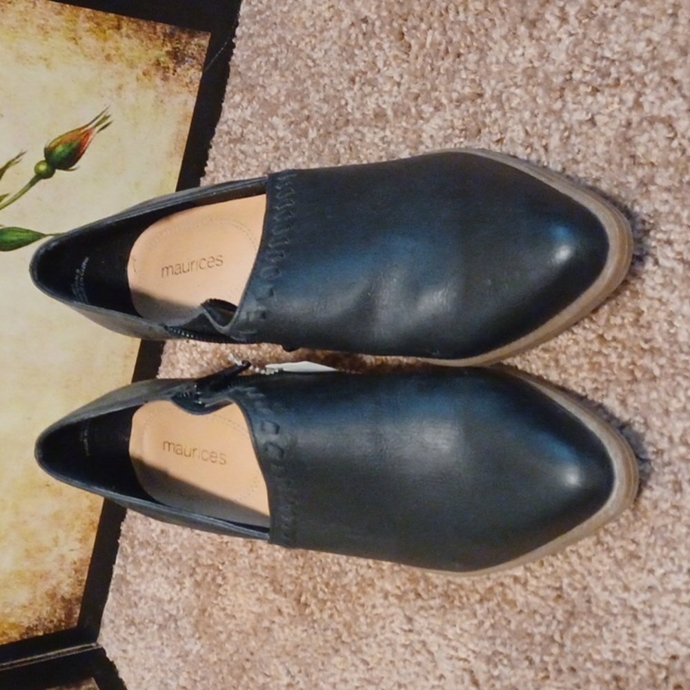 Maurices black "angela" bootie